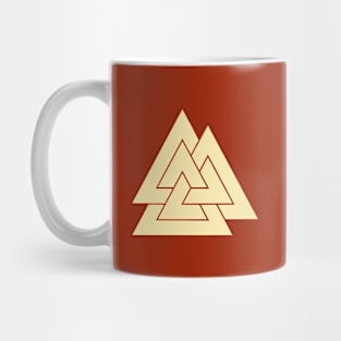 Tricursal Valknut Mug